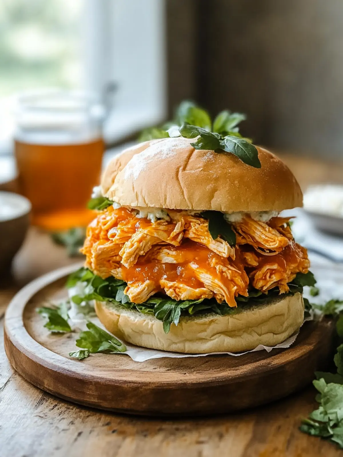 Savory Crockpot Buffalo Chicken Sandwiches Made Easy 5 Crockpot Buffalo Chicken Sandwiches