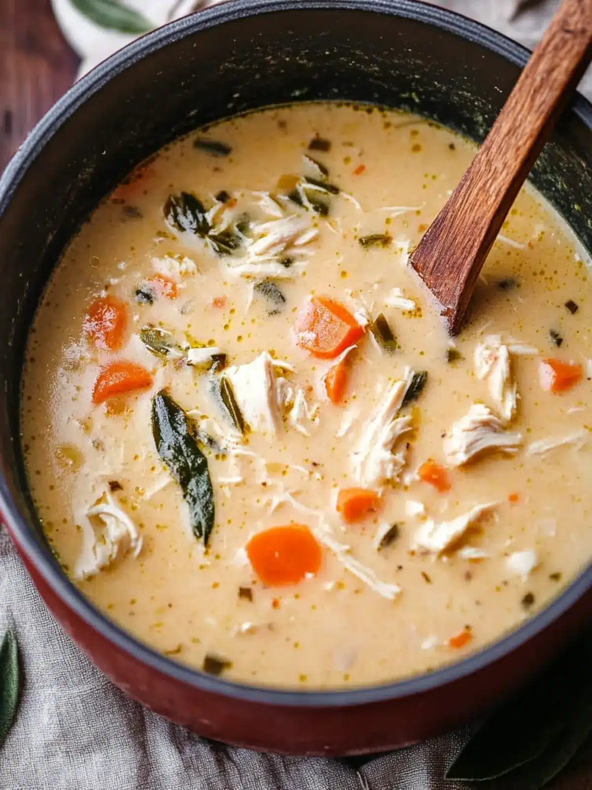 Creamy Chicken Soup Delight: Dairy-Free & Gluten-Free Goodness 3 Creamy Chicken Soup (Dairy-Free, Gluten-Free)