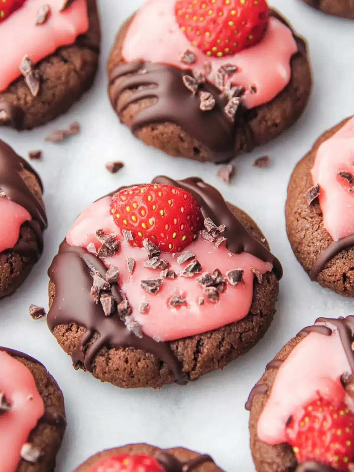 Irresistible Chocolate Covered Strawberry Cookies to Sweeten Your Day 3 Chocolate Covered Strawberry Cookies