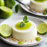 Key Lime Coconut Panna Cotta