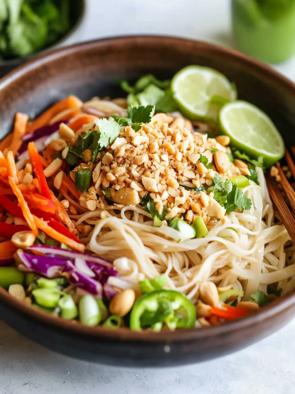Thai Peanut Noodle Salad