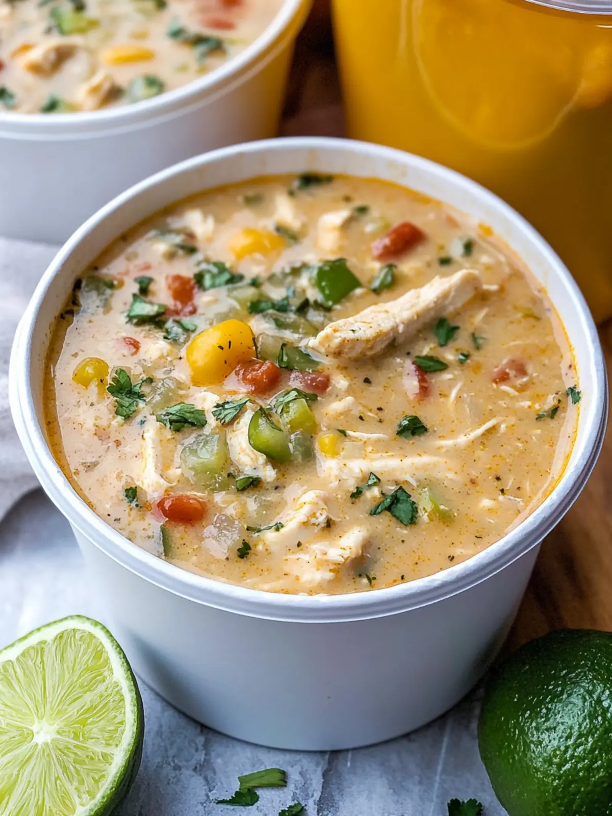 Cajun White Chicken Chili