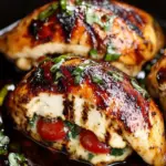 Caprese Stuffed Balsamic Chicken for Ultimate Flavor Bliss 7 Caprese Stuffed Balsamic Chicken