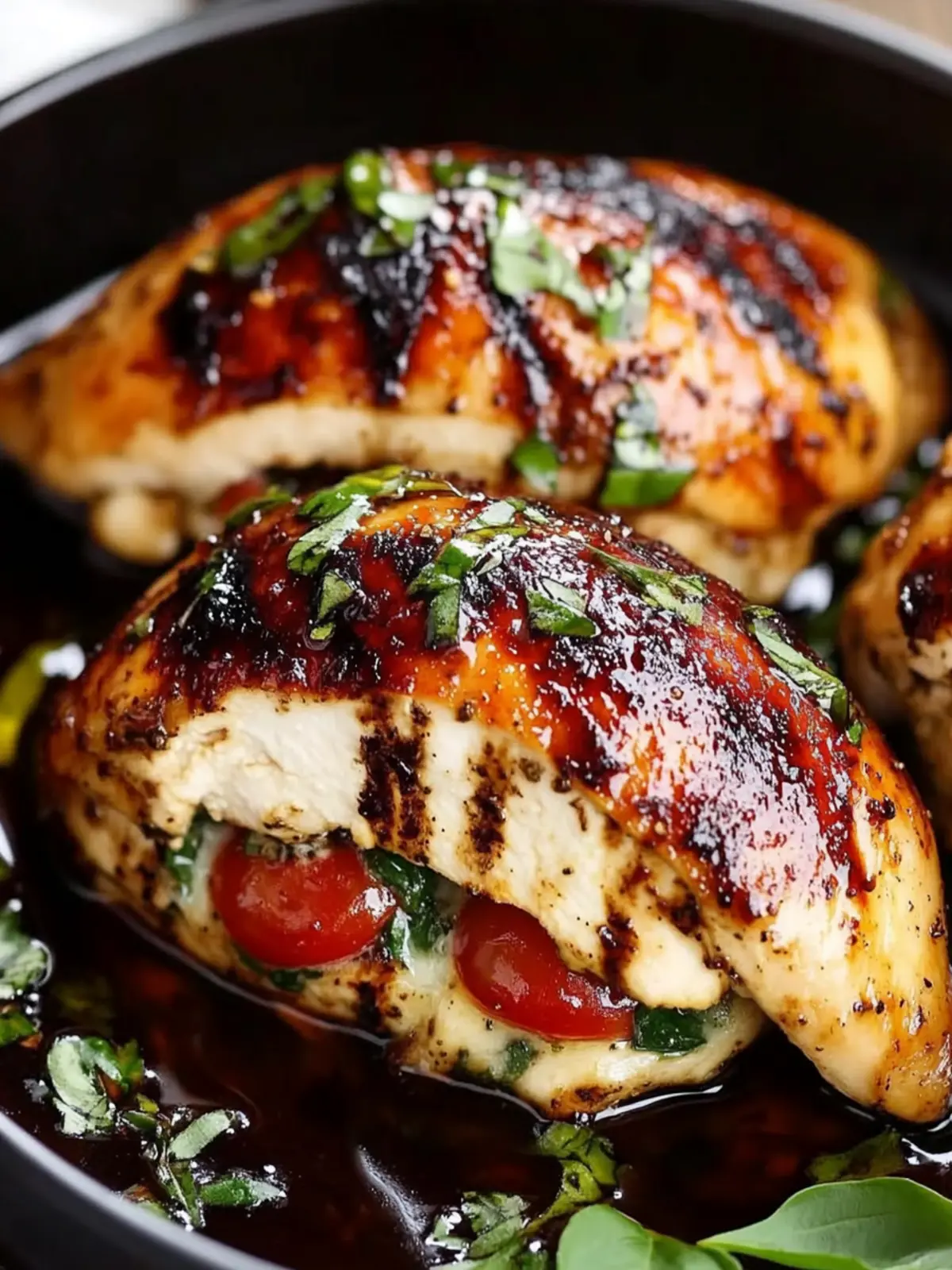 Caprese Stuffed Balsamic Chicken for Ultimate Flavor Bliss 5 Caprese Stuffed Balsamic Chicken