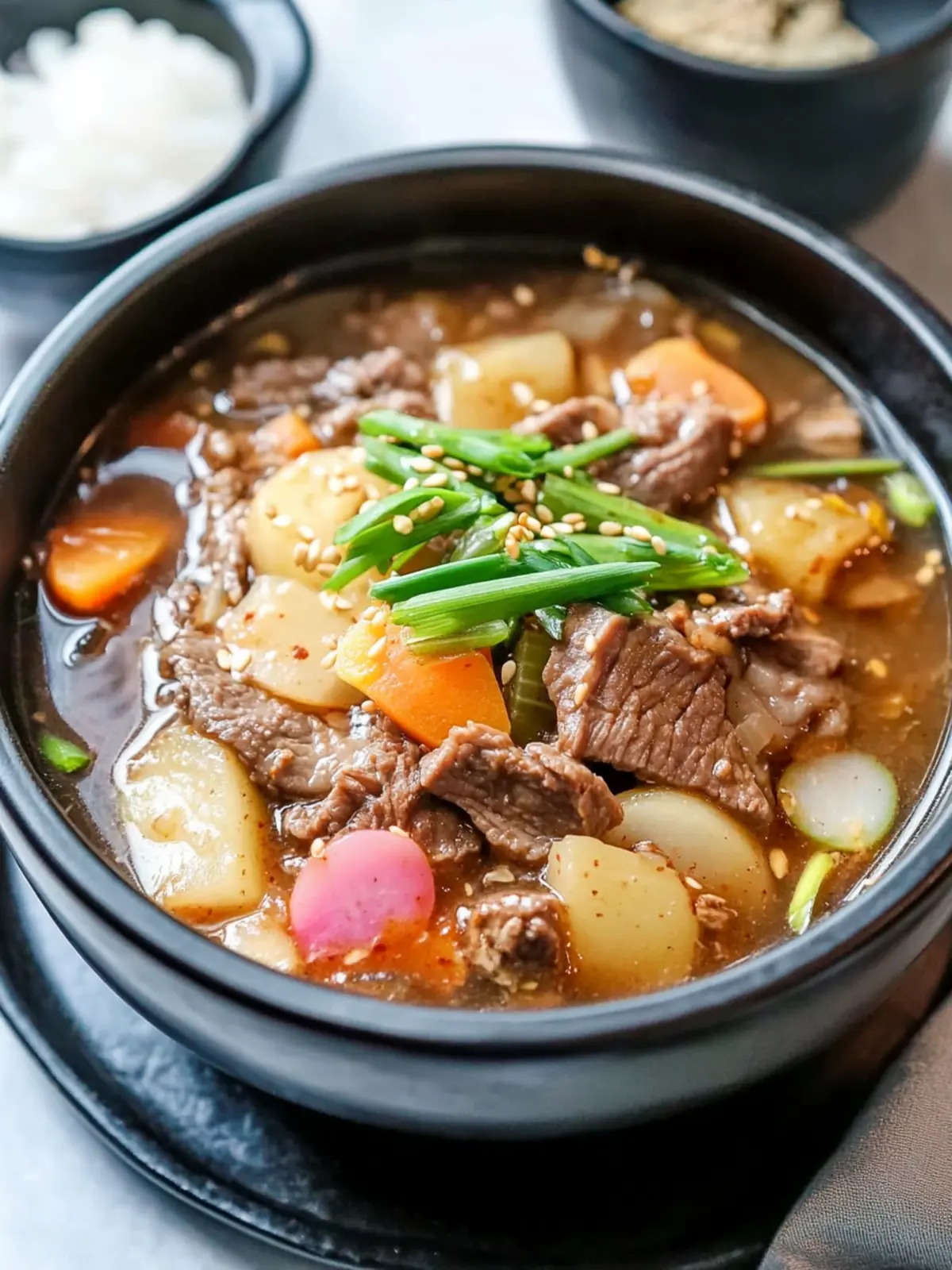 Korea Spicy Beef & Radish Soup