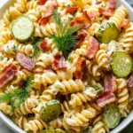 Dill Pickle Bacon Pasta Salad: A Flavorful Crowd-Pleaser 6 Dill Pickle Bacon Pasta Salad