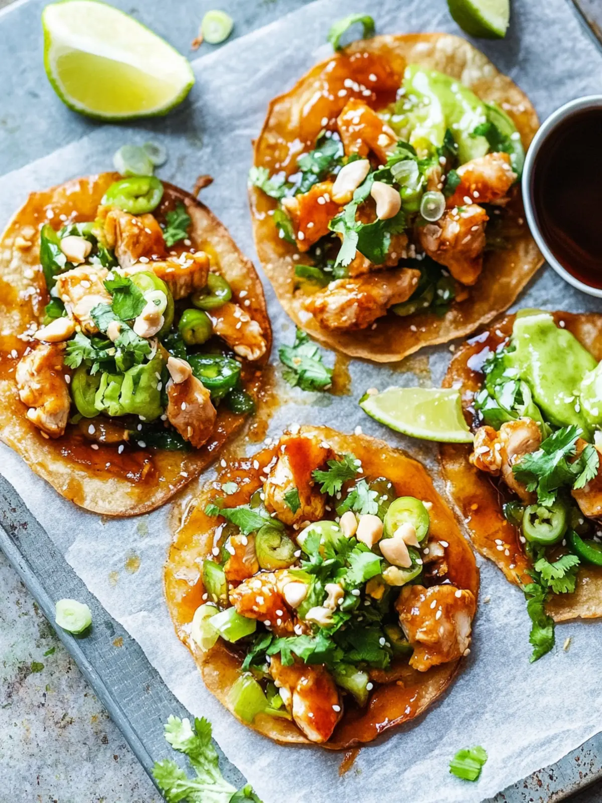 Hoisin Chicken Wonton Tostadas for Easy Homemade Cravings 3 Hoisin Chicken Wonton Tostadas