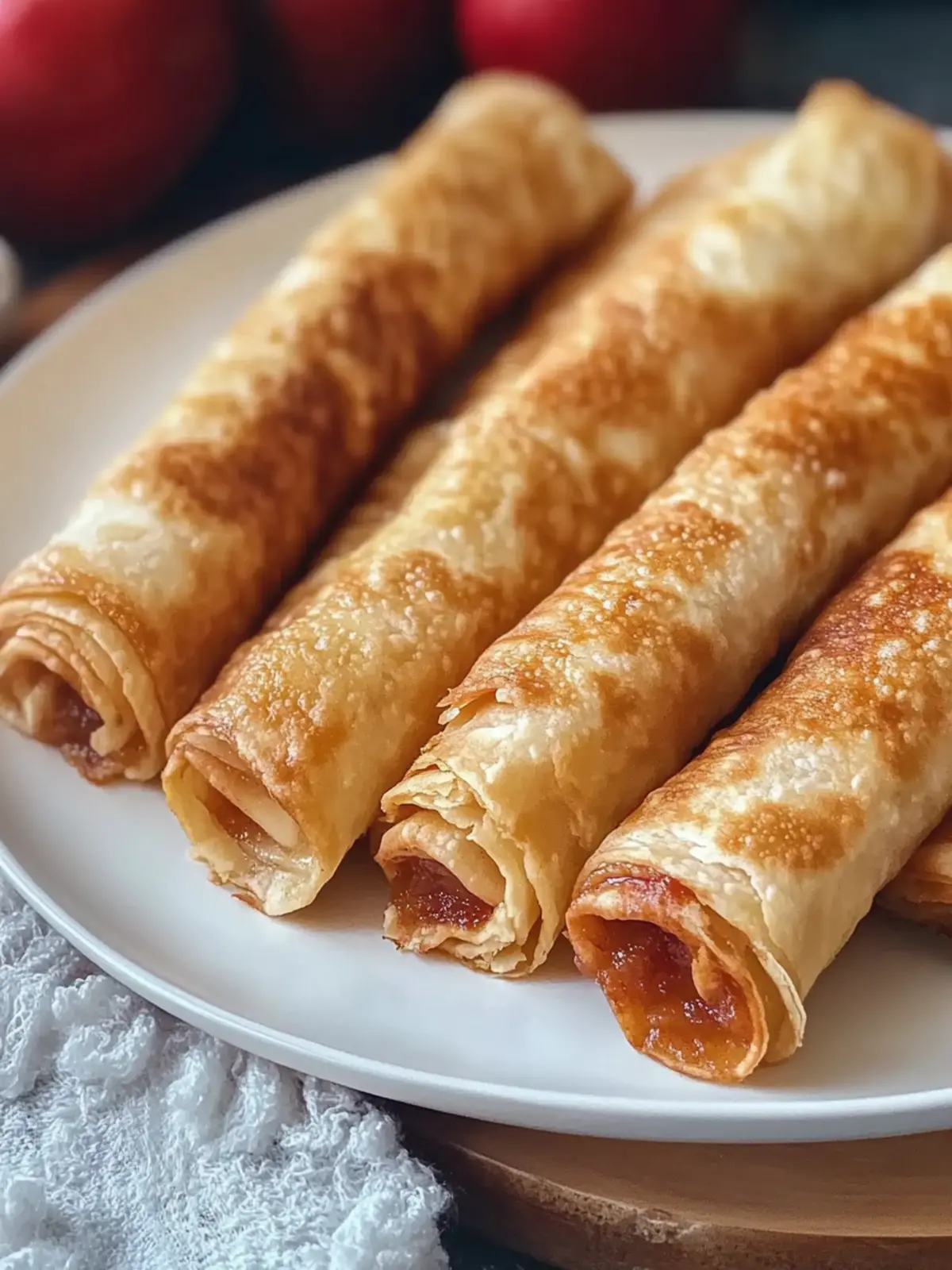 Crispy Air Fryer Apple Pie Taquitos You’ll Crave Today 2 Air Fryer Apple Pie Taquitos