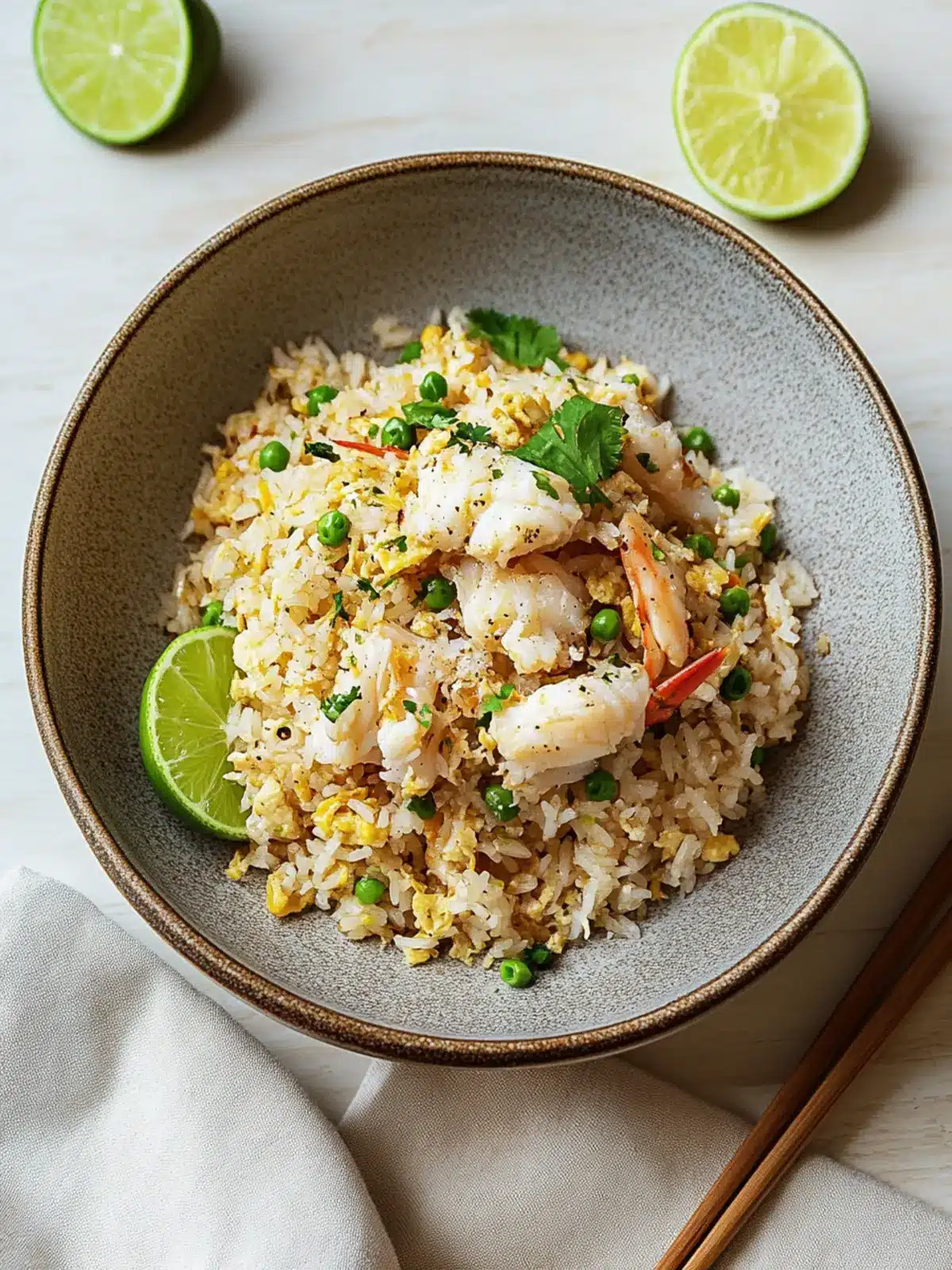 Crab Fried Rice with Lime and White Pepper for Ultimate Flavor 4 Crab Fried Rice with Lime and White Pepper