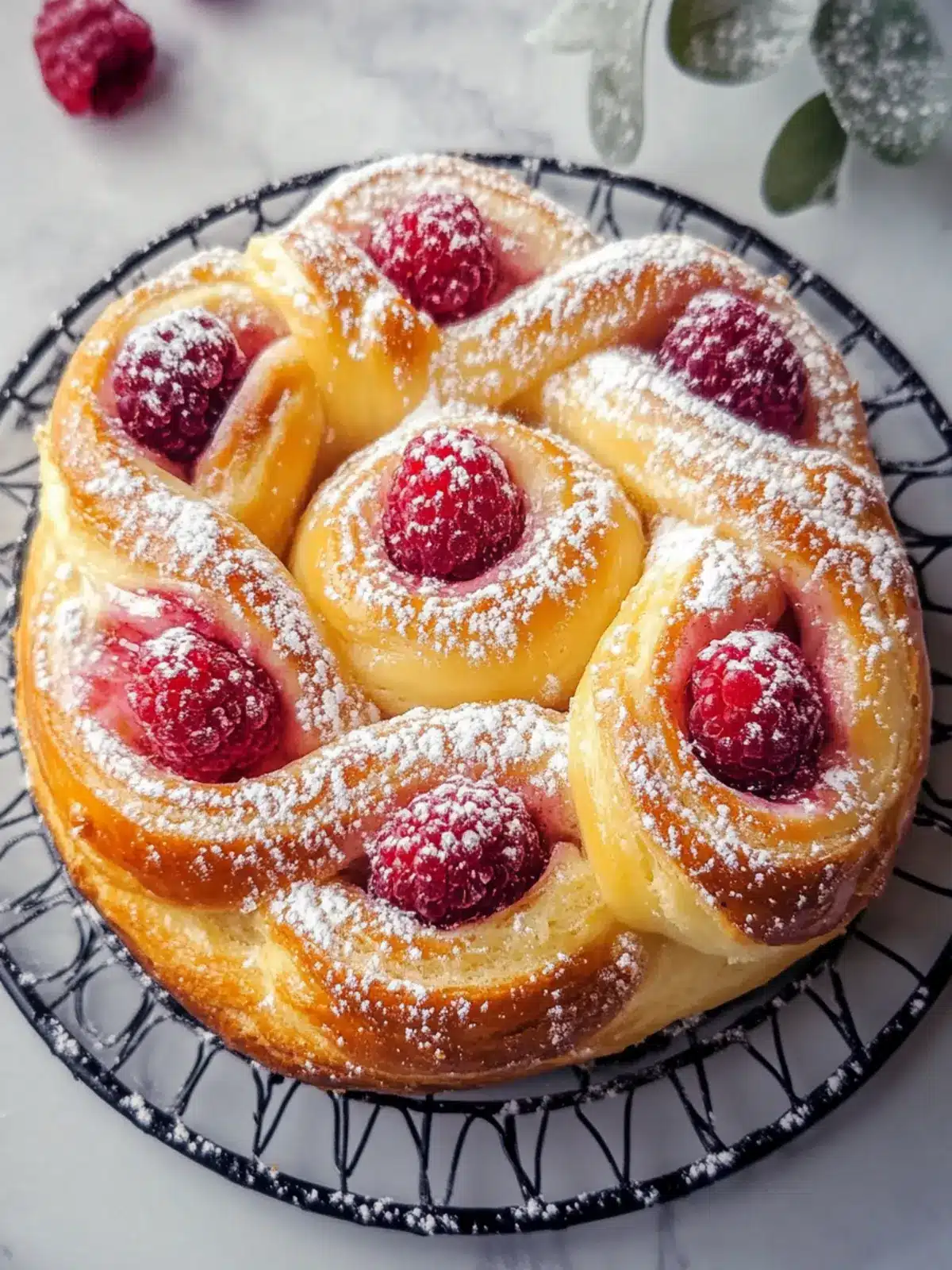 Delicious Sugar Raspberry Danish Buns You Can’t Resist 4 Sugar Raspberry Danish Bun