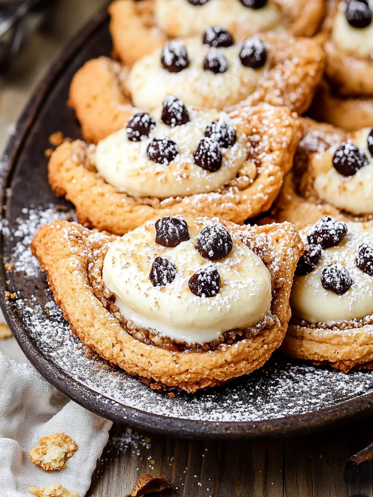 Delicious Cannoli Cookies: Your New Favorite Sweet Treat 3 Cannoli Cookies