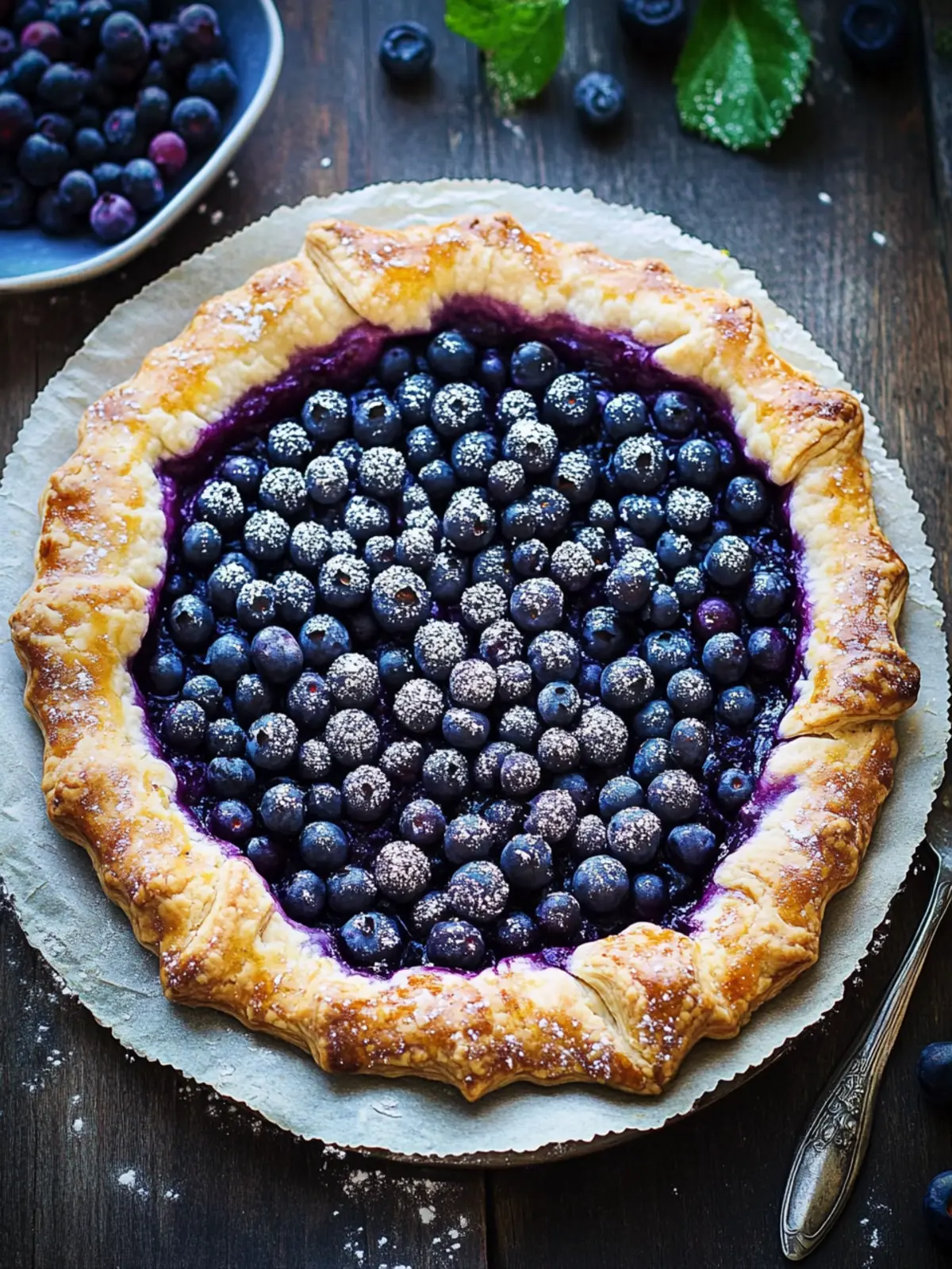 Blueberry Galette