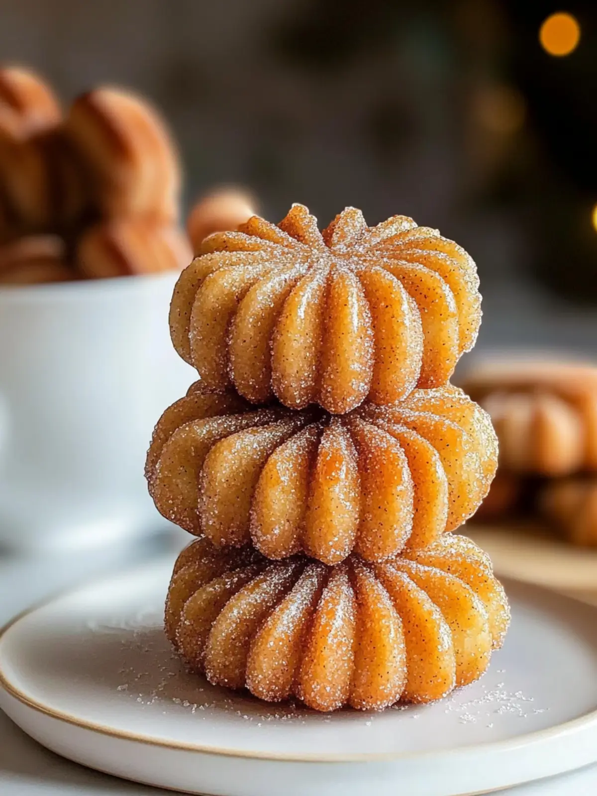 Soft and Chewy Cinnamon Sugar Churro Cookies You’ll Love 2 Soft and Chewy Cinnamon Sugar Churro Cookies