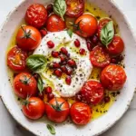 Easy Roasted Tomato Confit with Whipped Feta Spread