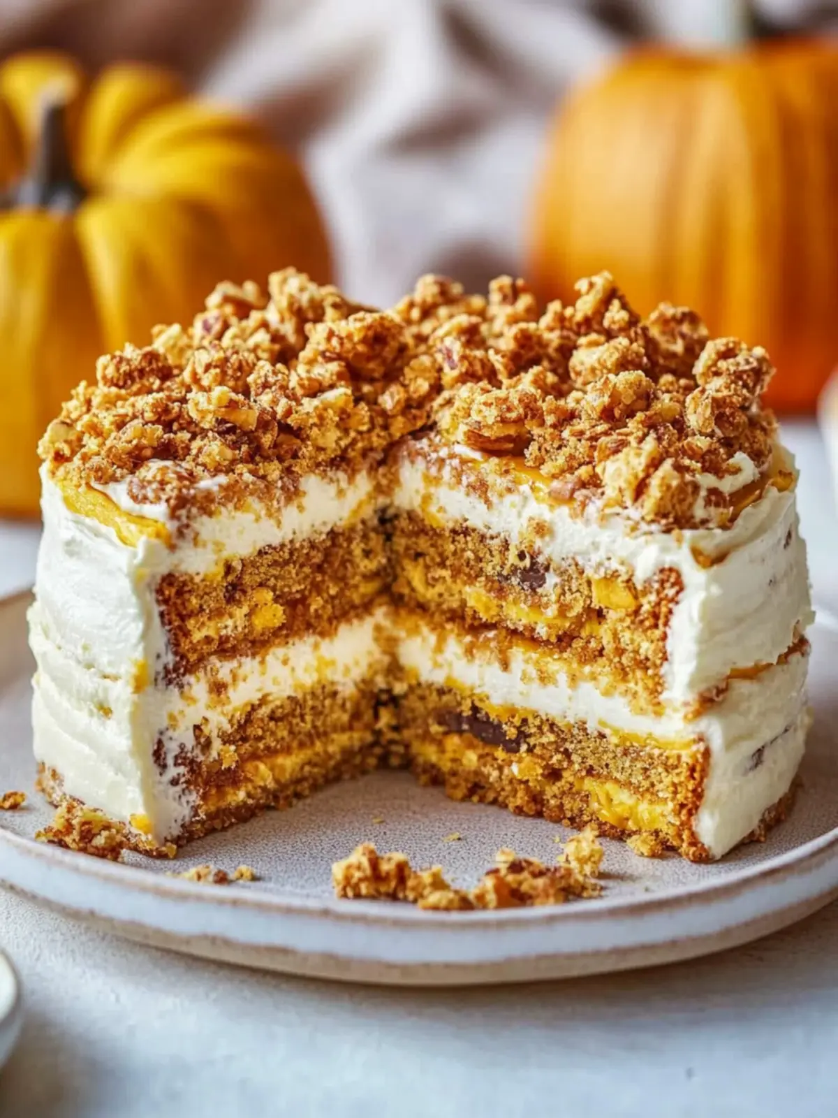 Pumpkin Crunch Cake