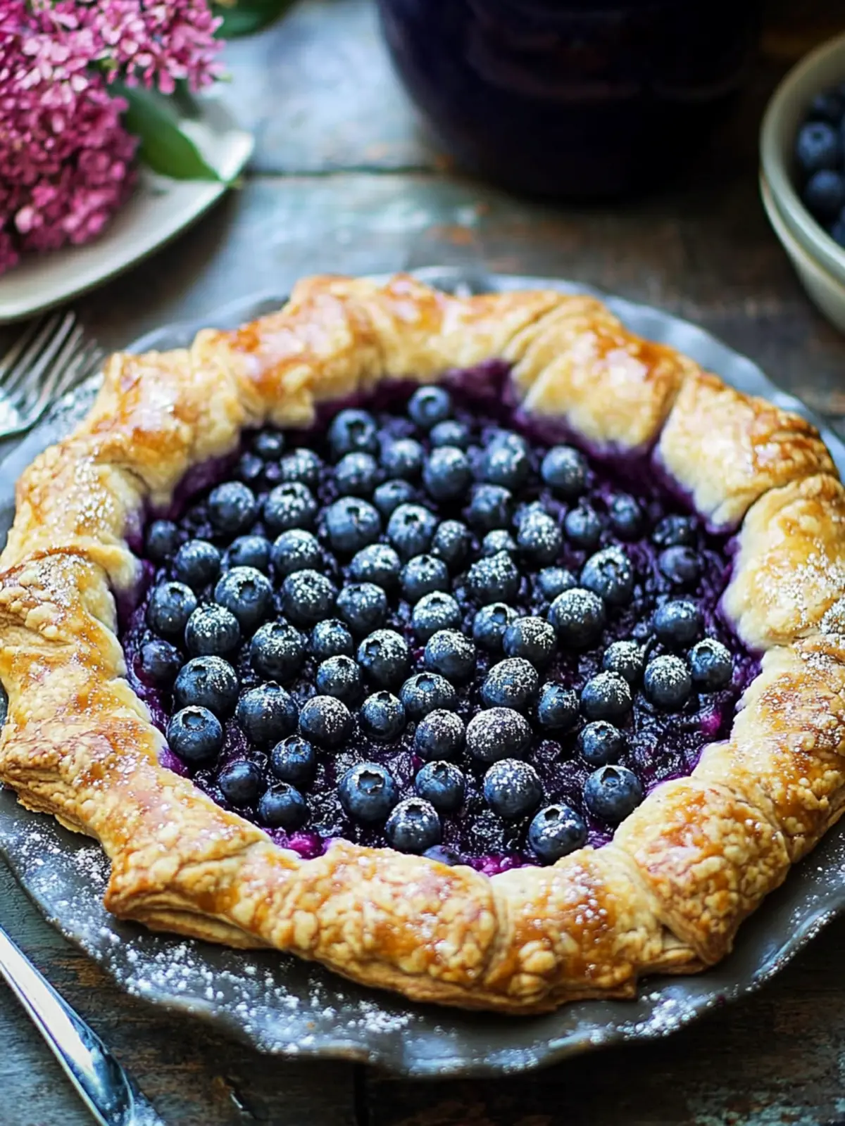 Blueberry Galette