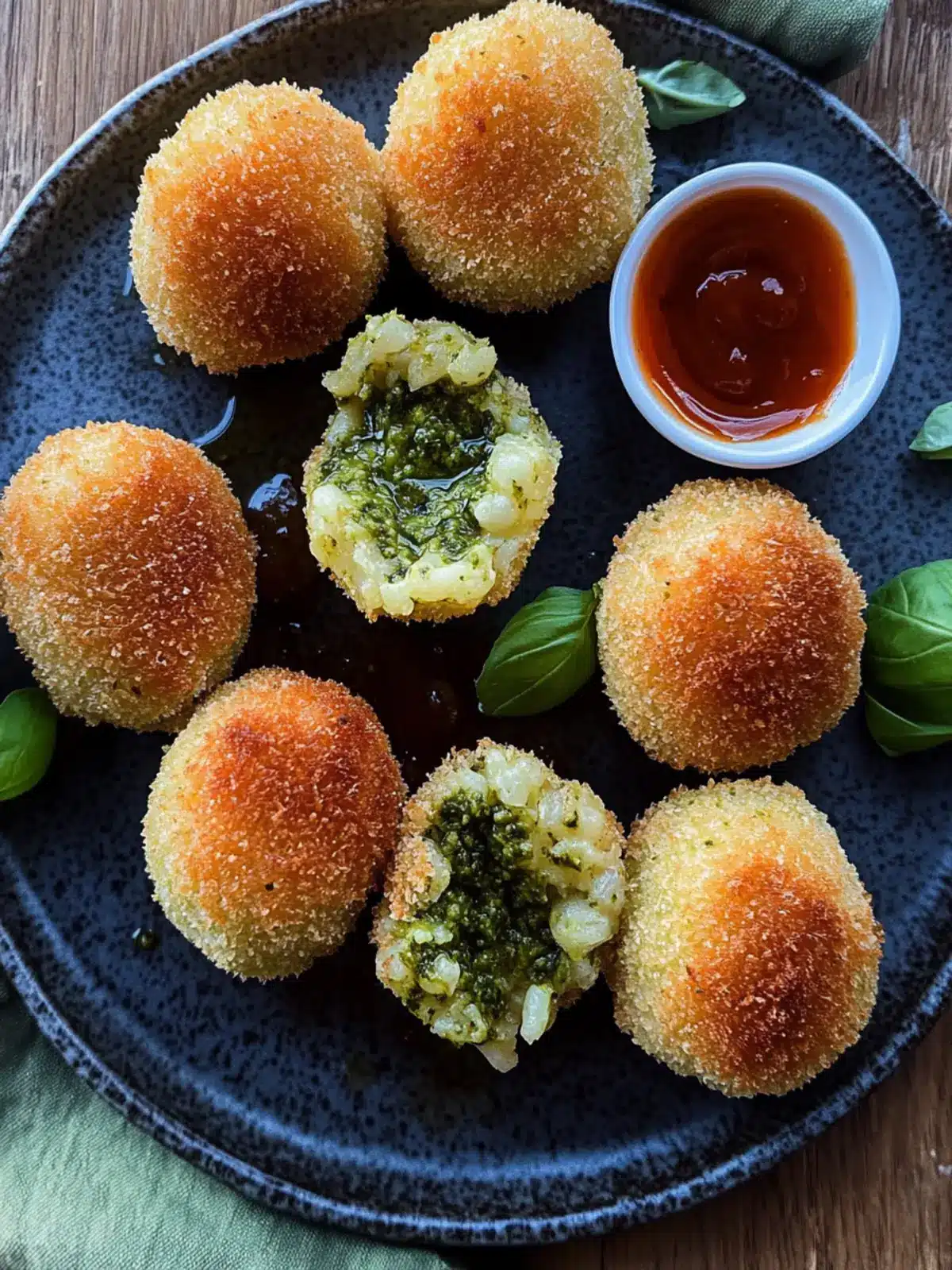 Pesto Arancini
