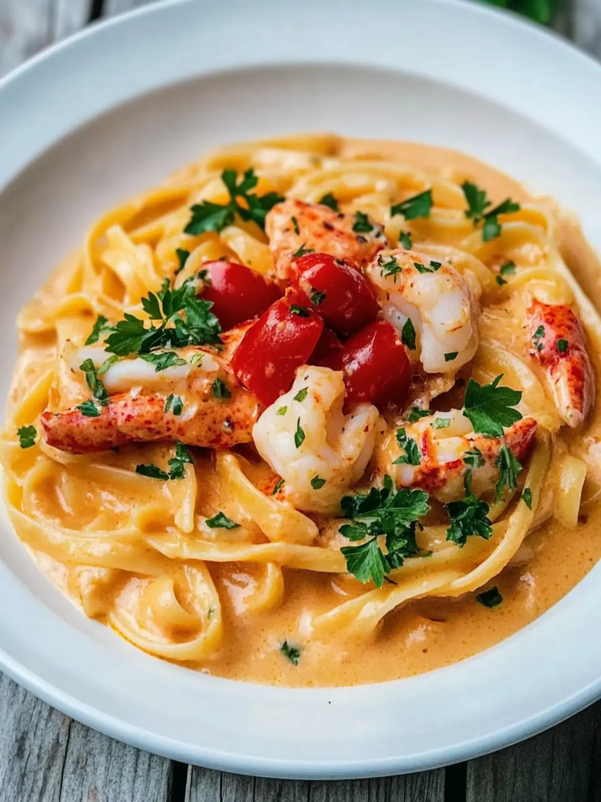 Rich Lobster Bisque Pasta: Elevate Your Dinner Game Tonight 3 Rich Lobster Bisque Pasta