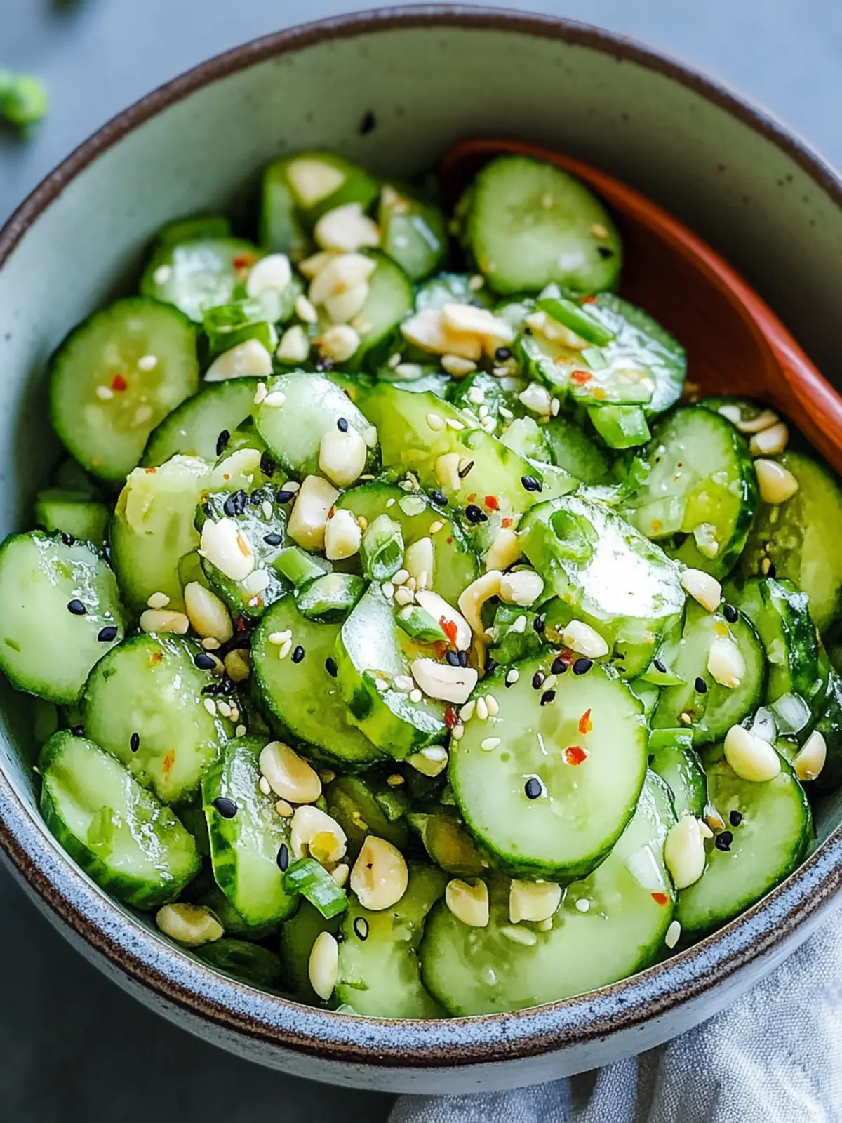 Cucumber Salad Asian Style