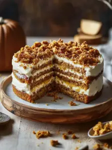Pumpkin Crunch Cake