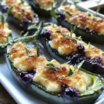 Sweet and Spicy Blueberry Brie Jalapeño Poppers Recipe 7 Blueberry Brie Jalapeño Poppers