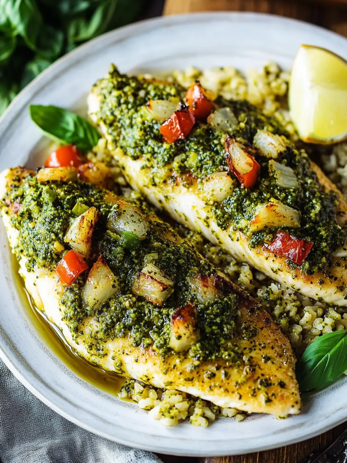 Lean Pesto Tilapia in 15 Minutes for a Healthy Dinner Delight 5 Lean Pesto Tilapia