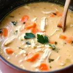 Creamy Chicken Soup (Dairy-Free, Gluten-Free)