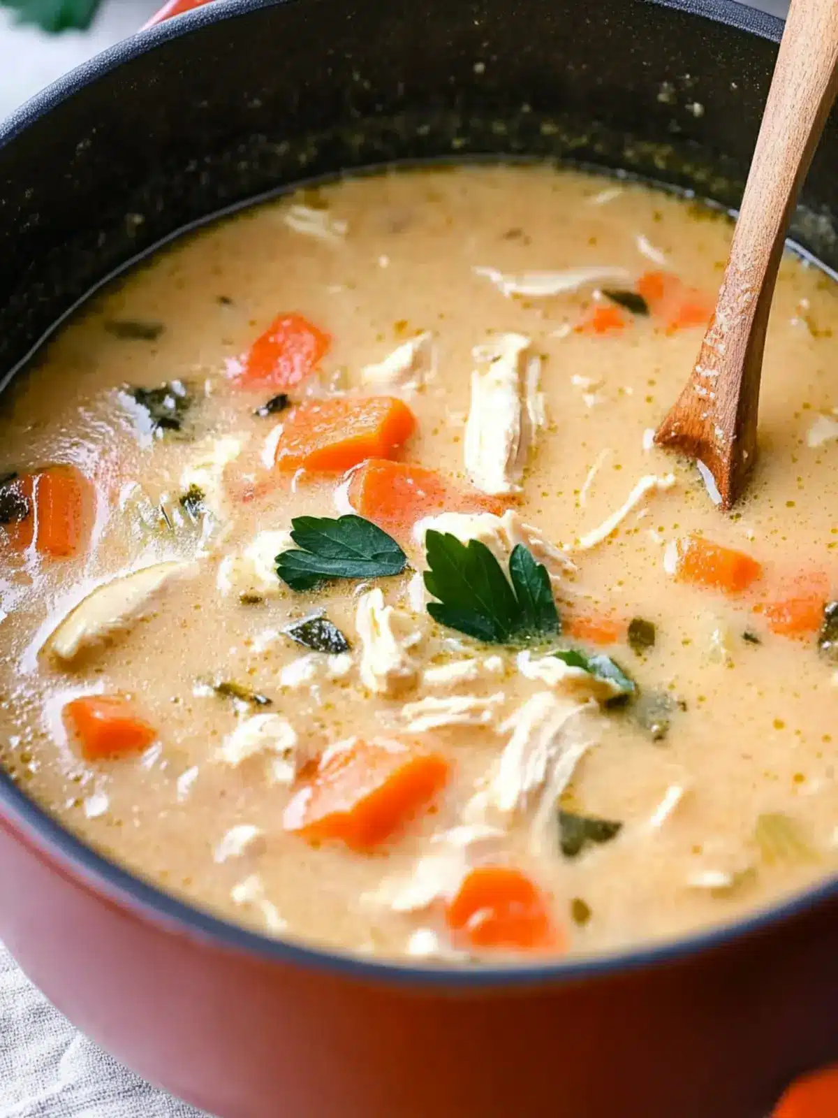 Creamy Chicken Soup Delight: Dairy-Free & Gluten-Free Goodness 5 Creamy Chicken Soup (Dairy-Free, Gluten-Free)