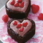 Mini Heart-Shaped Chocolate Cake