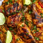 Coconut Curry Rice with Grilled Chicken for a Flavor Boost 2 Coconut Curry Rice with Grilled Chicken