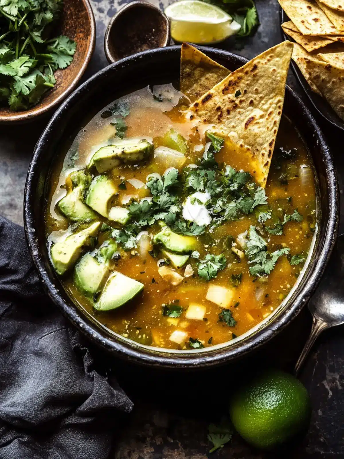 Salsa Verde Tortilla Soup: A Flavorful Fiesta at Home 4 Salsa Verde Tortilla Soup