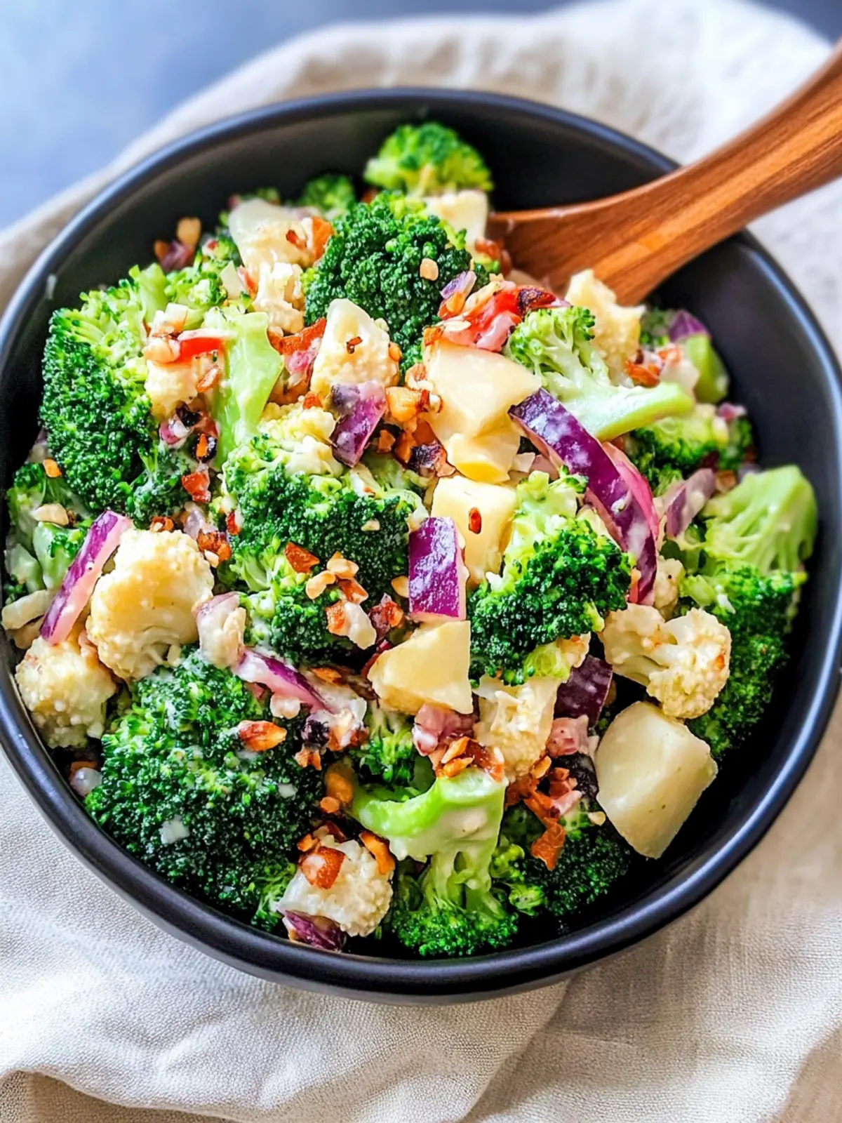 Low Carb Amish Broccoli Salad You’ll Crave Again and Again 3 Low Carb Amish Broccoli Salad