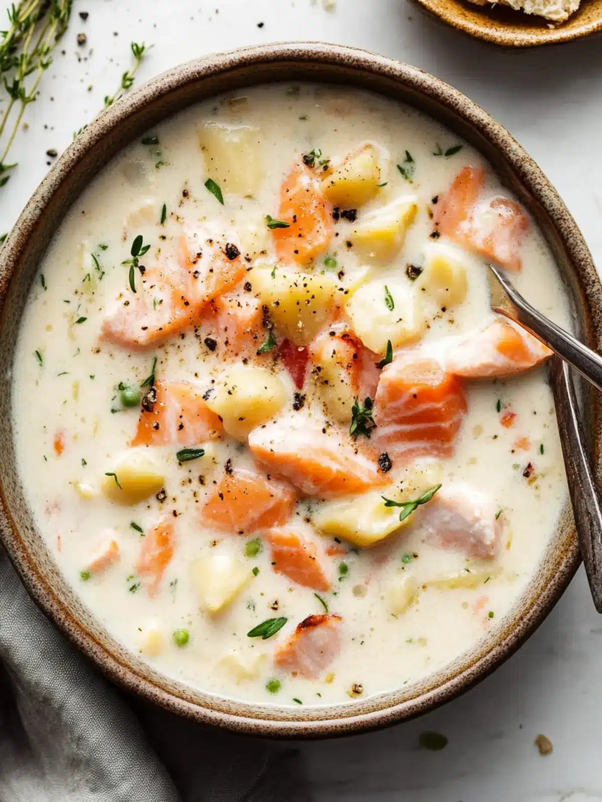 Easy Salmon Chowder