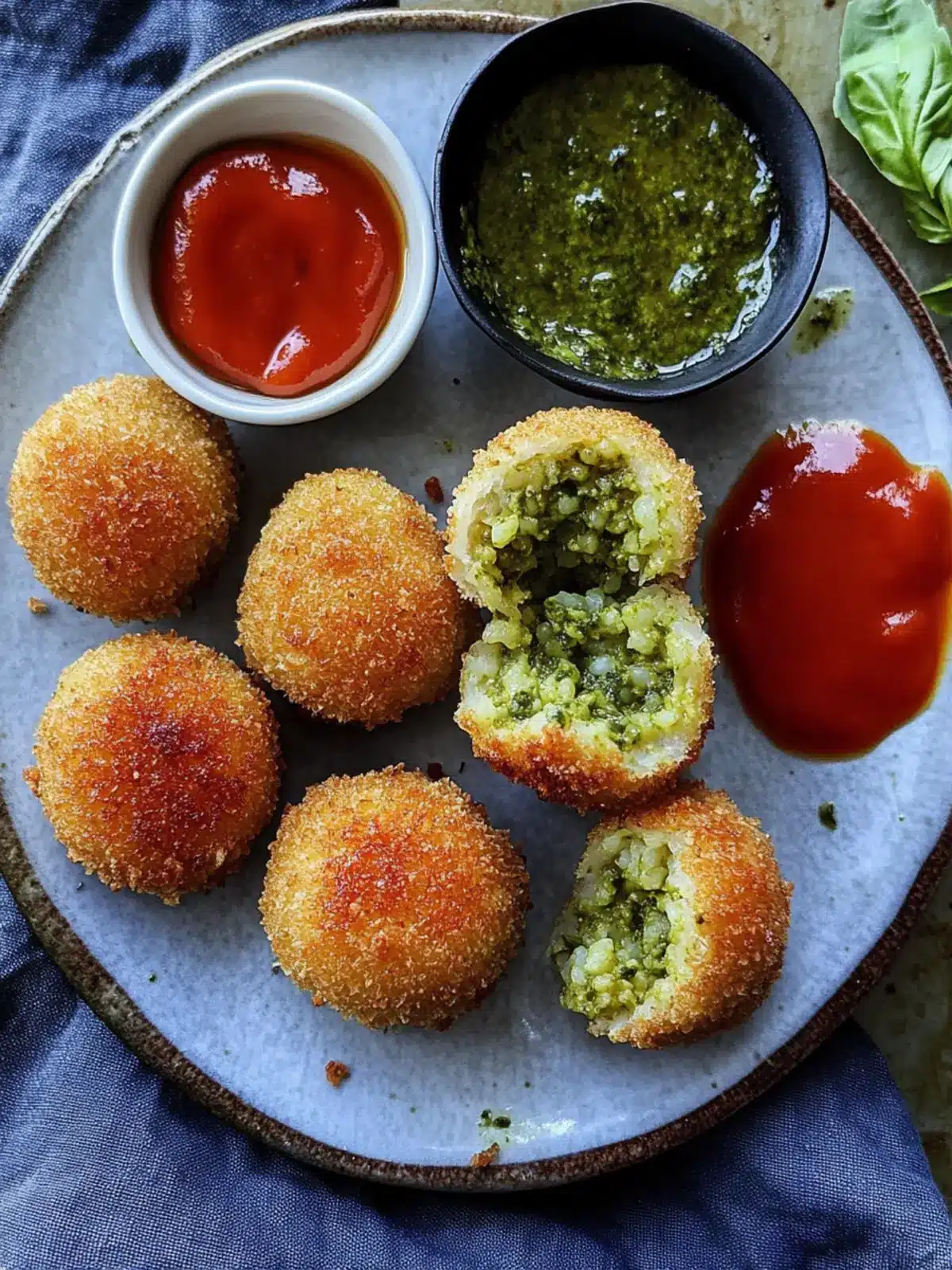 Pesto Arancini