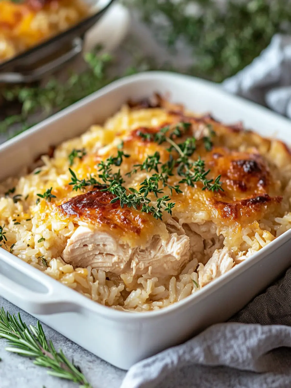 Angel Chicken Rice Casserole