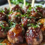 Korean BBQ Meatballs