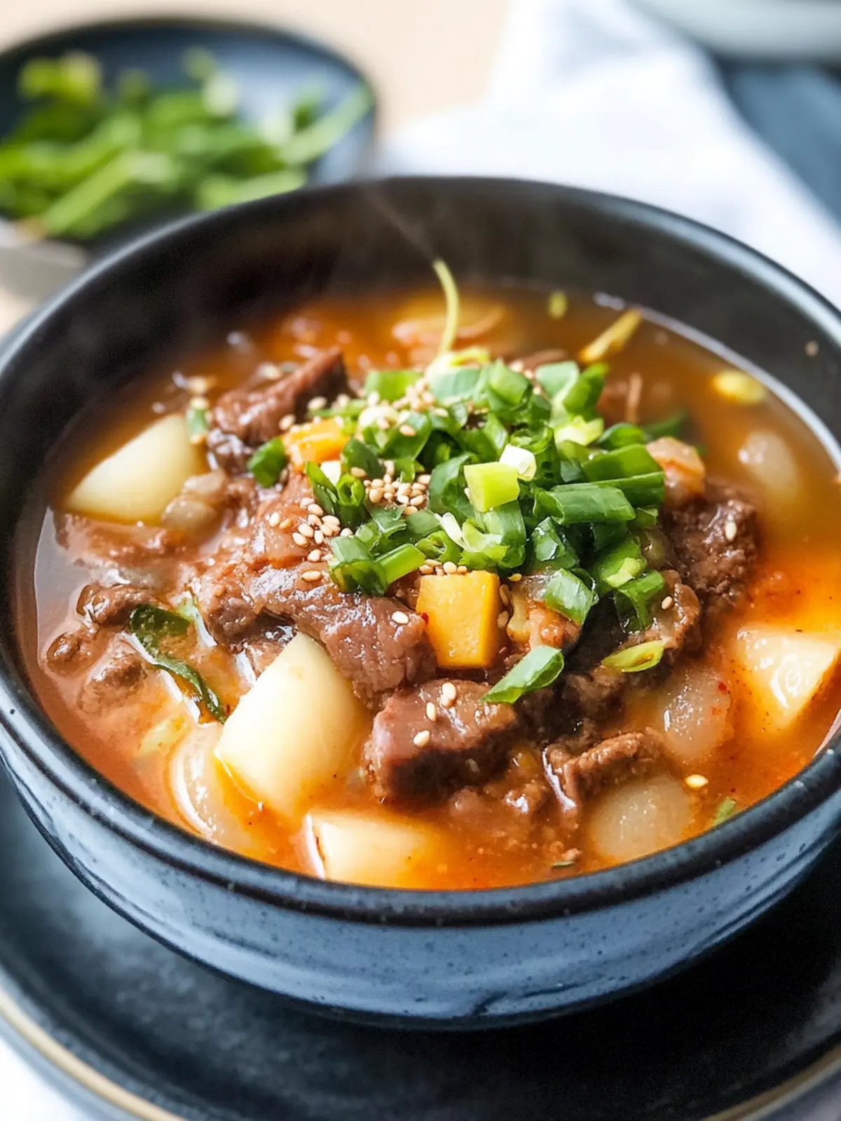 Korea Spicy Beef & Radish Soup