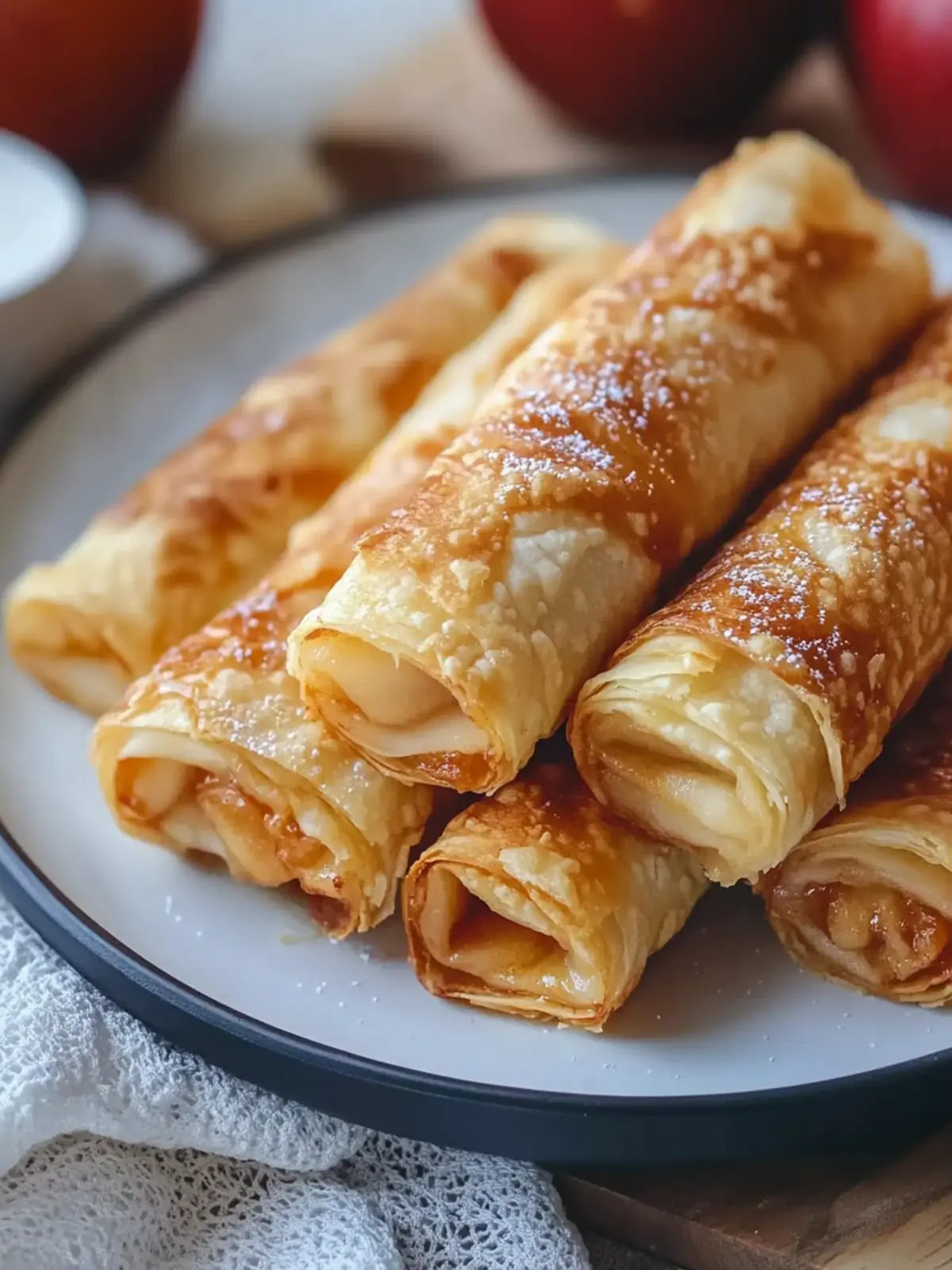 Crispy Air Fryer Apple Pie Taquitos You’ll Crave Today 4 Air Fryer Apple Pie Taquitos