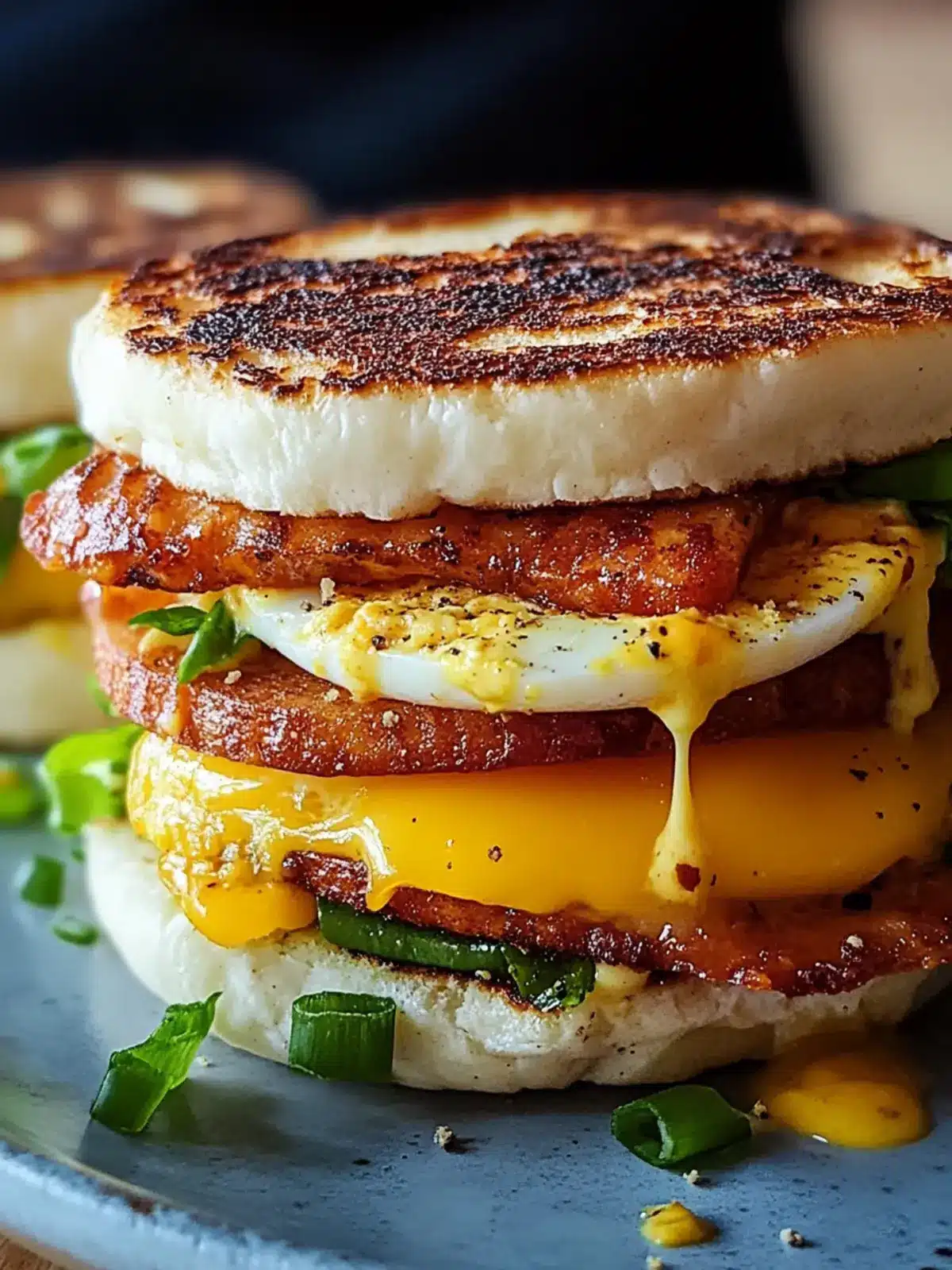 Spicy Chipotle Egg Breakfast Sandwiches