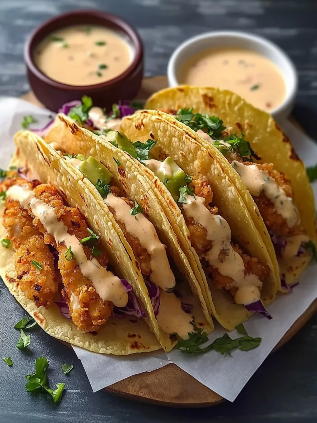 Crispy Chicken Alfredo Tacos for Quick Family Dinners 3 Crispy Chicken Alfredo Tacos