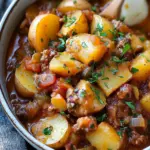 Saucy Hungarian Red Potato Goulash