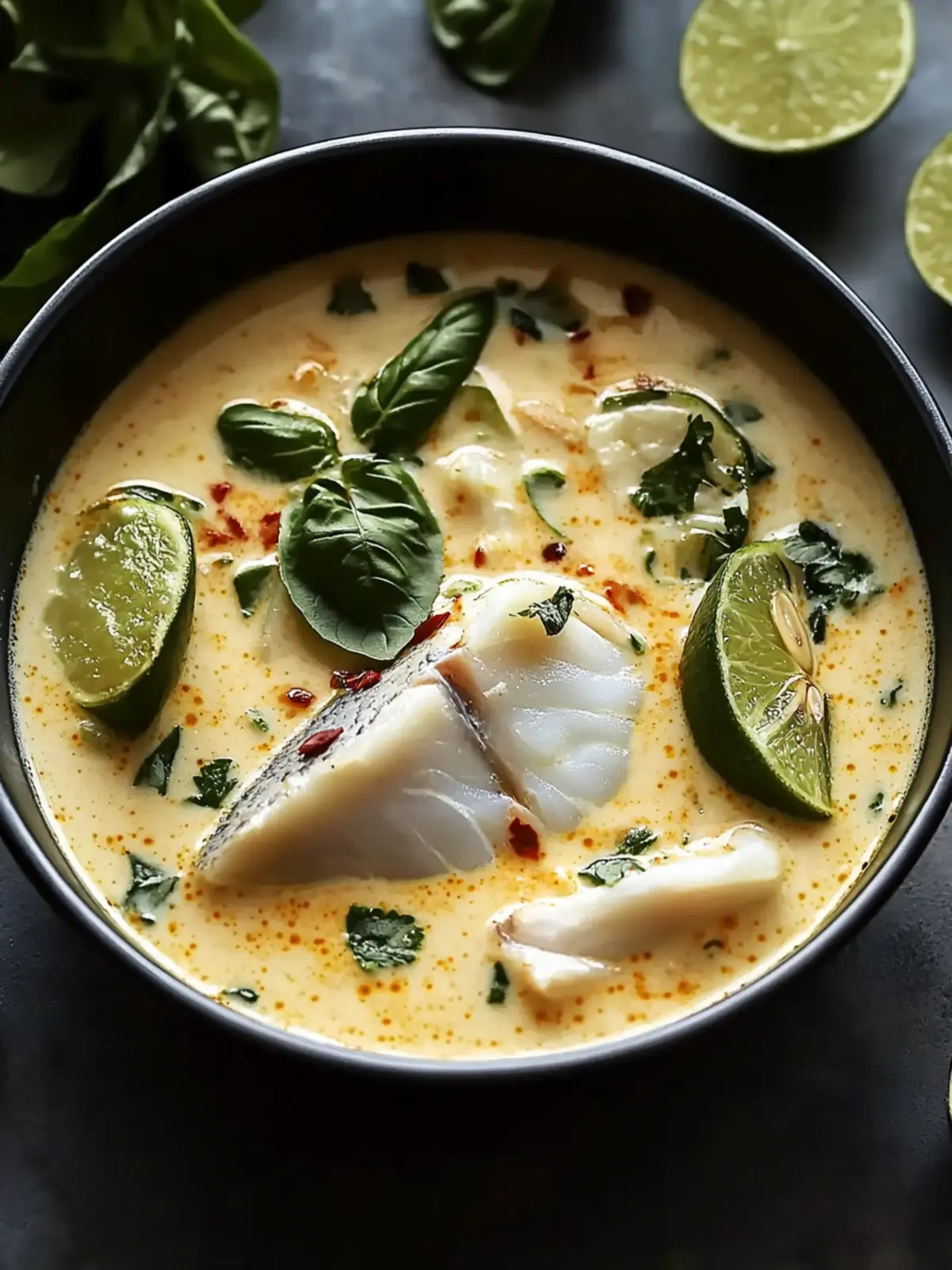 Creamy Coconut Lime Poached Fish Soup – Your New Weeknight Fix 3 Creamy Coconut Lime Poached Fish Soup