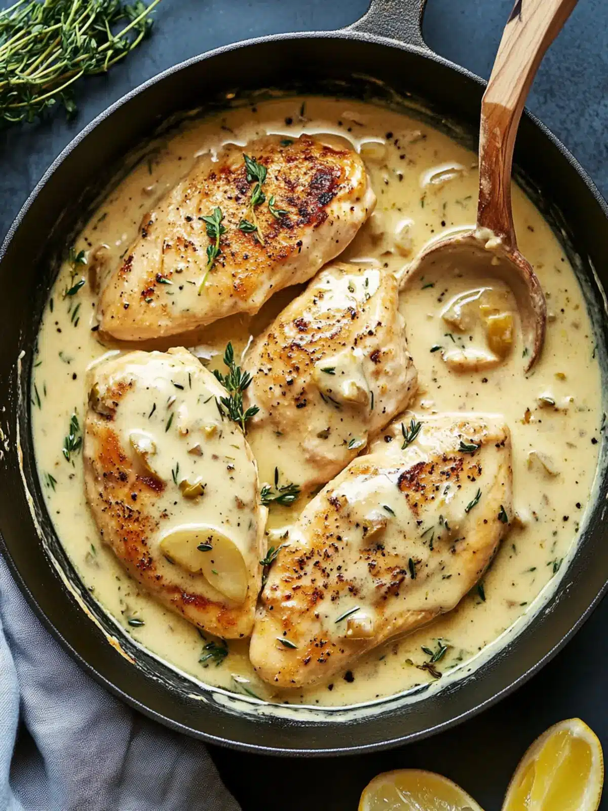 Creamy Tarragon Chicken: Your New Favorite Comfort Dish 4 Creamy Tarragon Chicken