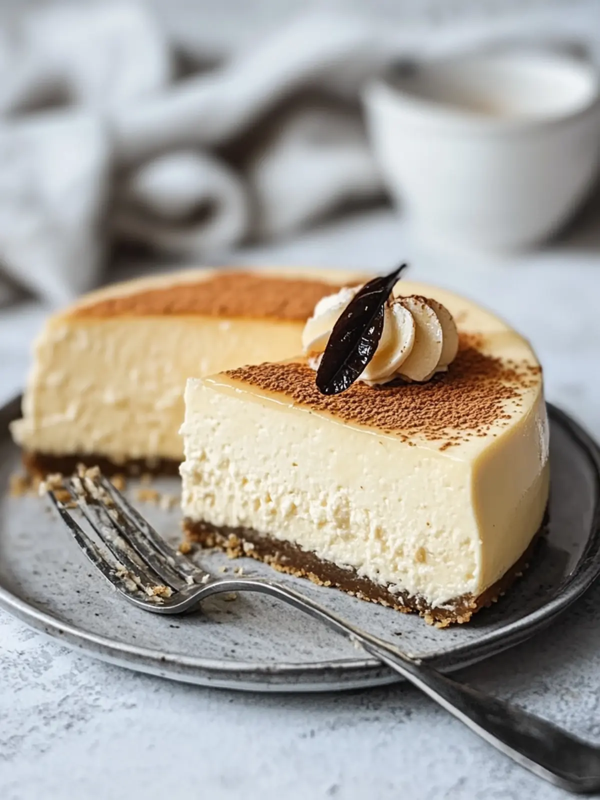 Vanilla Bean Brown Butter Cheesecake