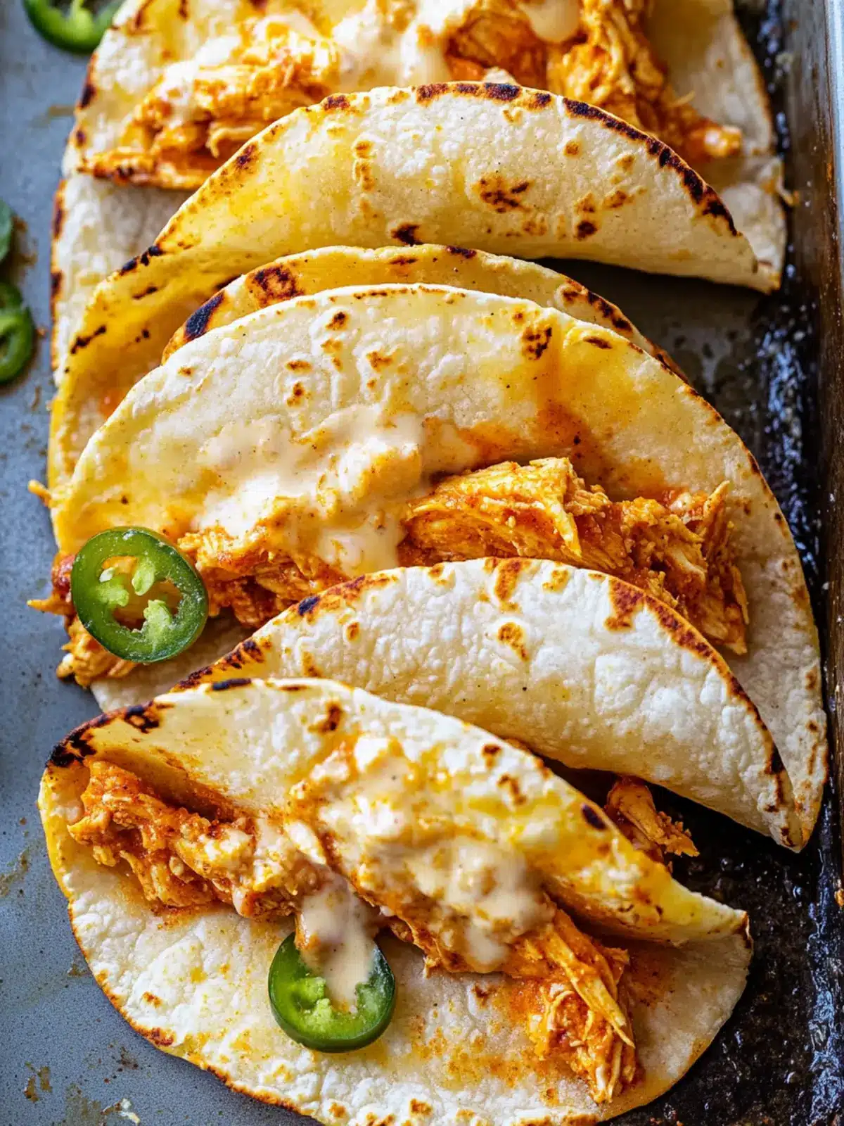Crockpot Crispy Buffalo Chicken Tacos with Jalapeño Ranch Bliss 5 Crockpot Crispy Buffalo Chicken Tacos with Jalapeño Ranch