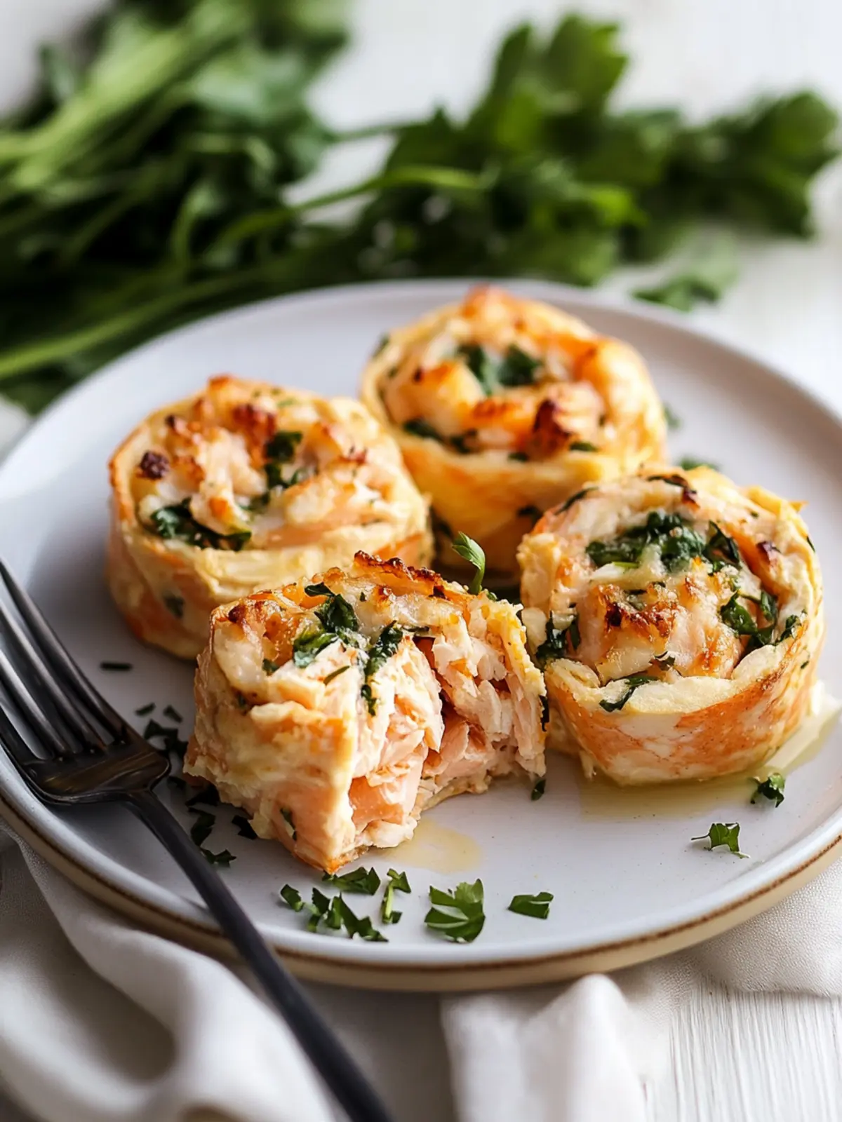 Elegant Crab Stuffed Salmon Pinwheels for Effortless Entertaining 5 Crab Stuffed Salmon Pinwheels