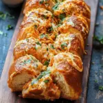 Buffalo Ranch Chicken Pull Apart Bread for Game Day Fun 10 Buffalo Ranch Chicken Pull Apart Bread