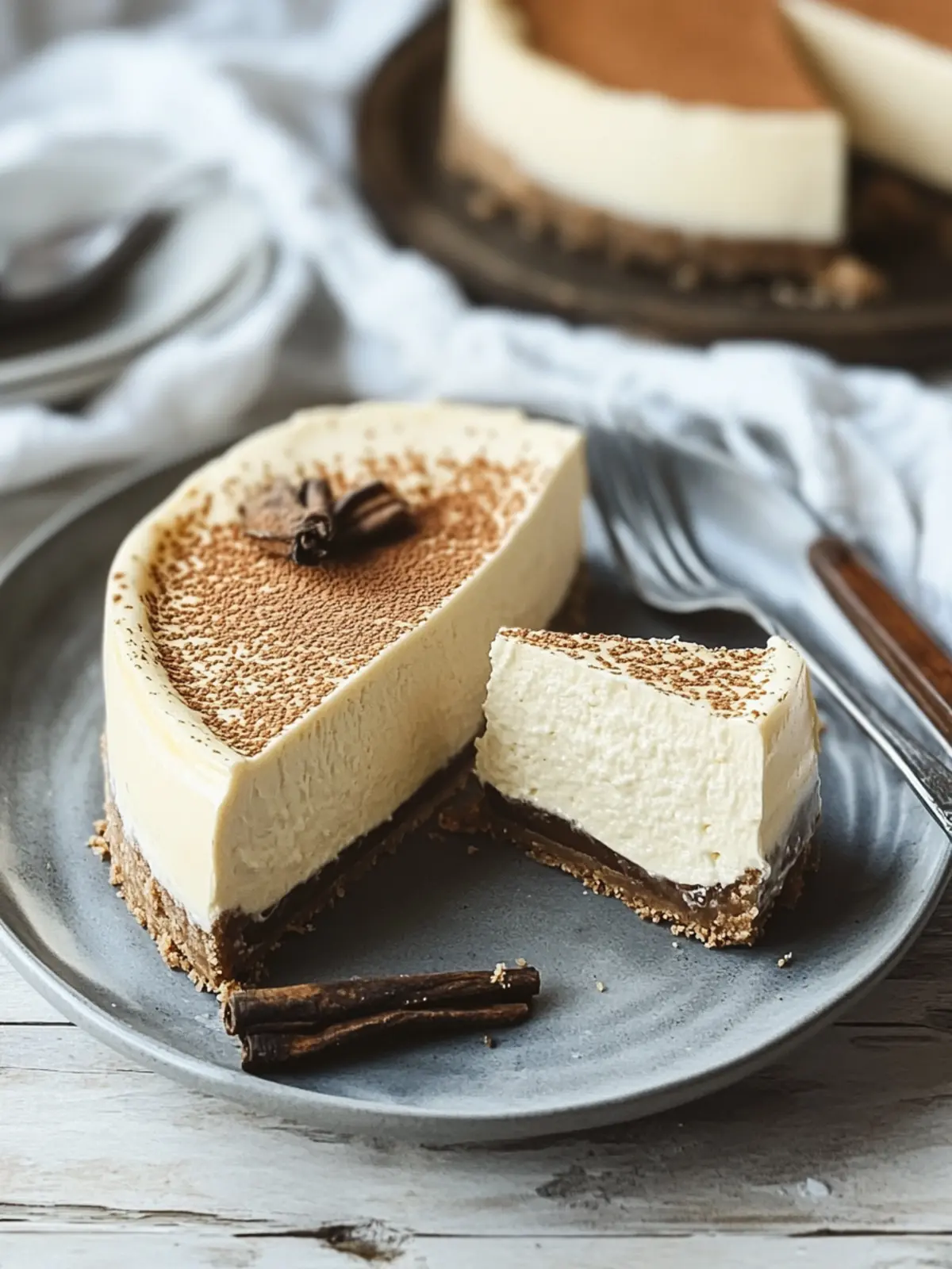 Vanilla Bean Brown Butter Cheesecake