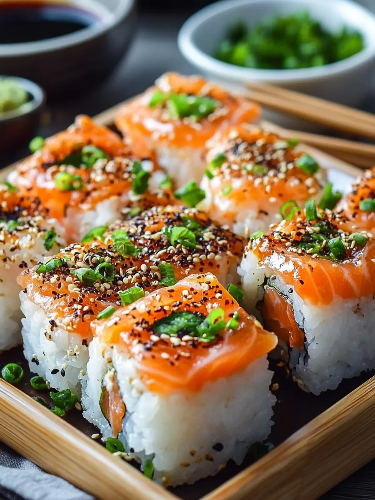 Mouthwatering Spicy Salmon Sushi Bake You Can’t Resist 2 Spicy Salmon Sushi Bake