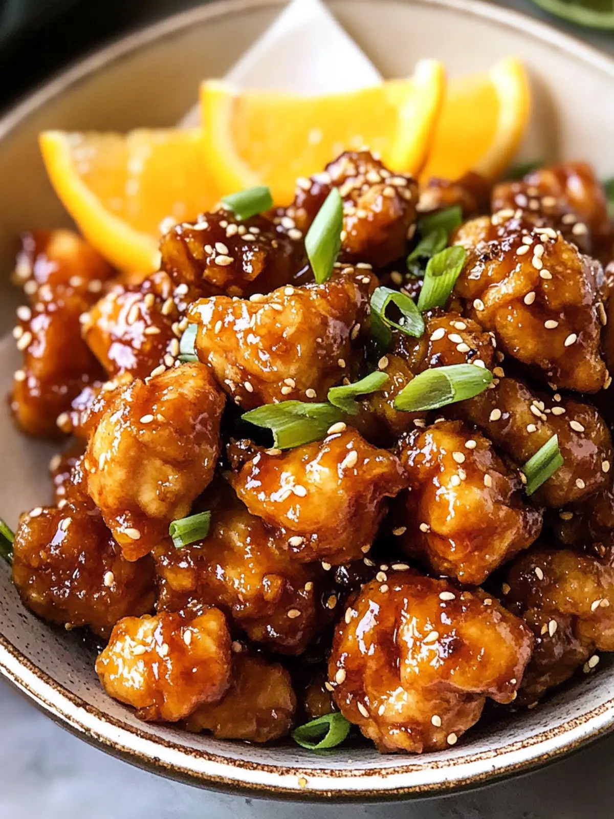 Spicy Orange Sesame Chicken